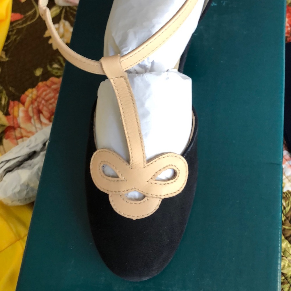 Navy blue shoes